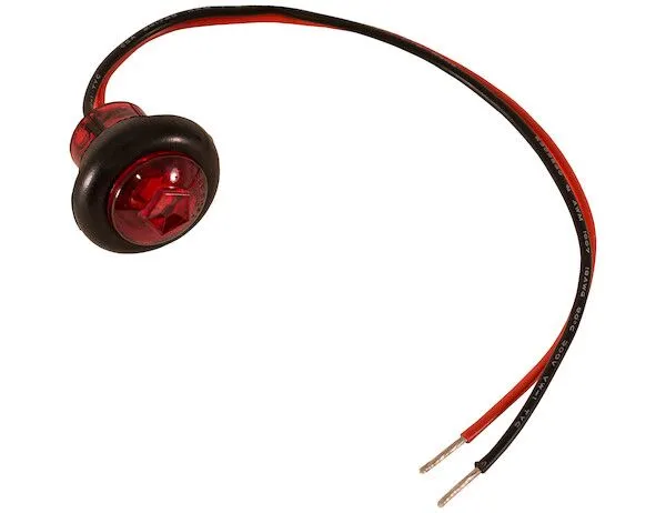 .75" Red Round Marker Clearance Light