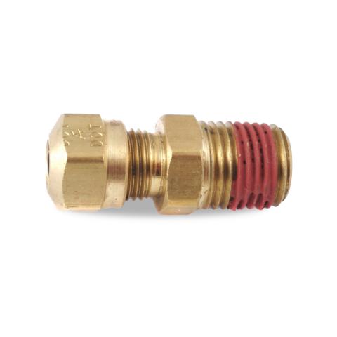Nylon Air Brake Tube Male Connector 1/4"x1/2"