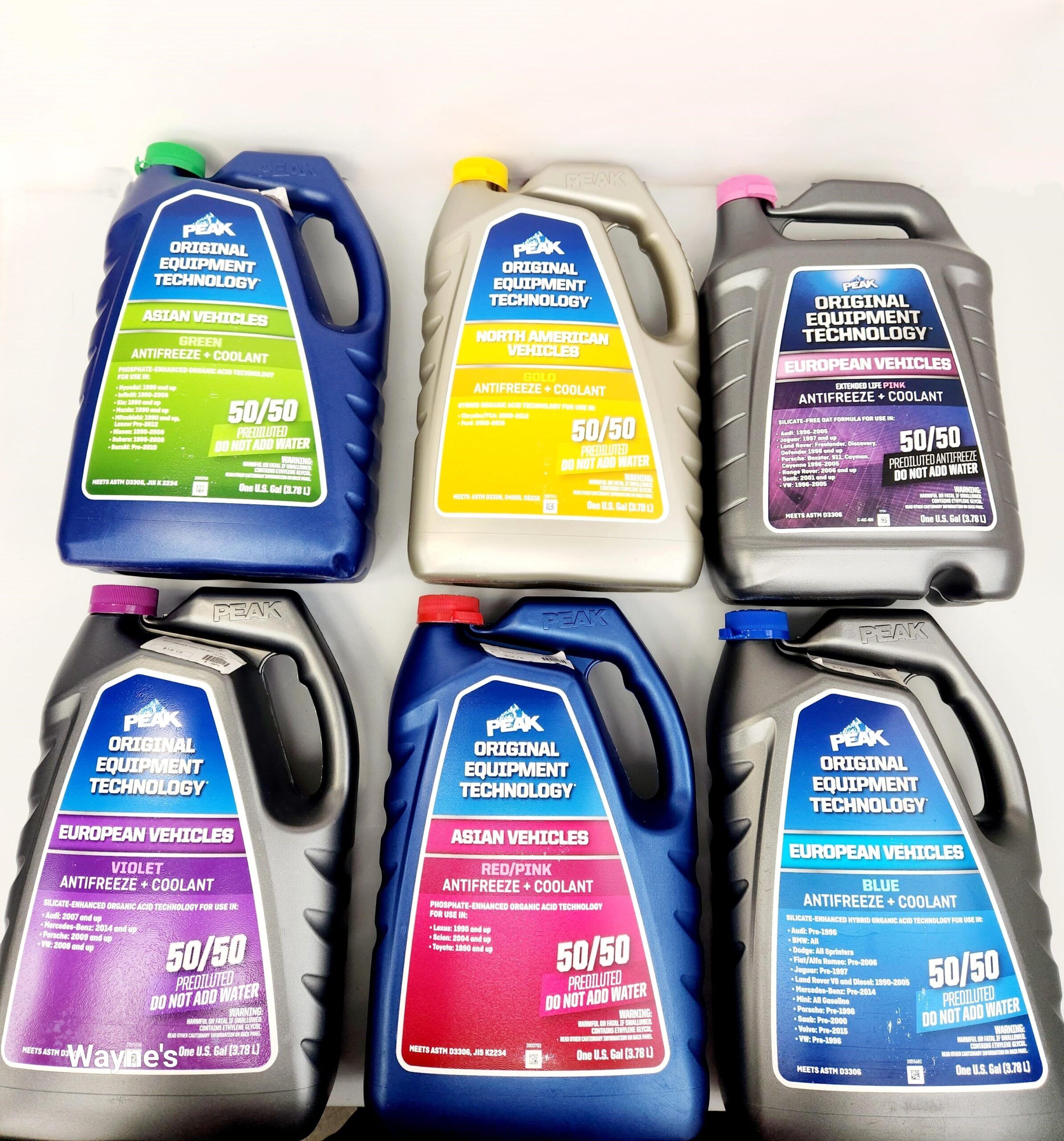 Antifreeze + Coolant European Vehicles Extended Life Pink PEAK - Image 2