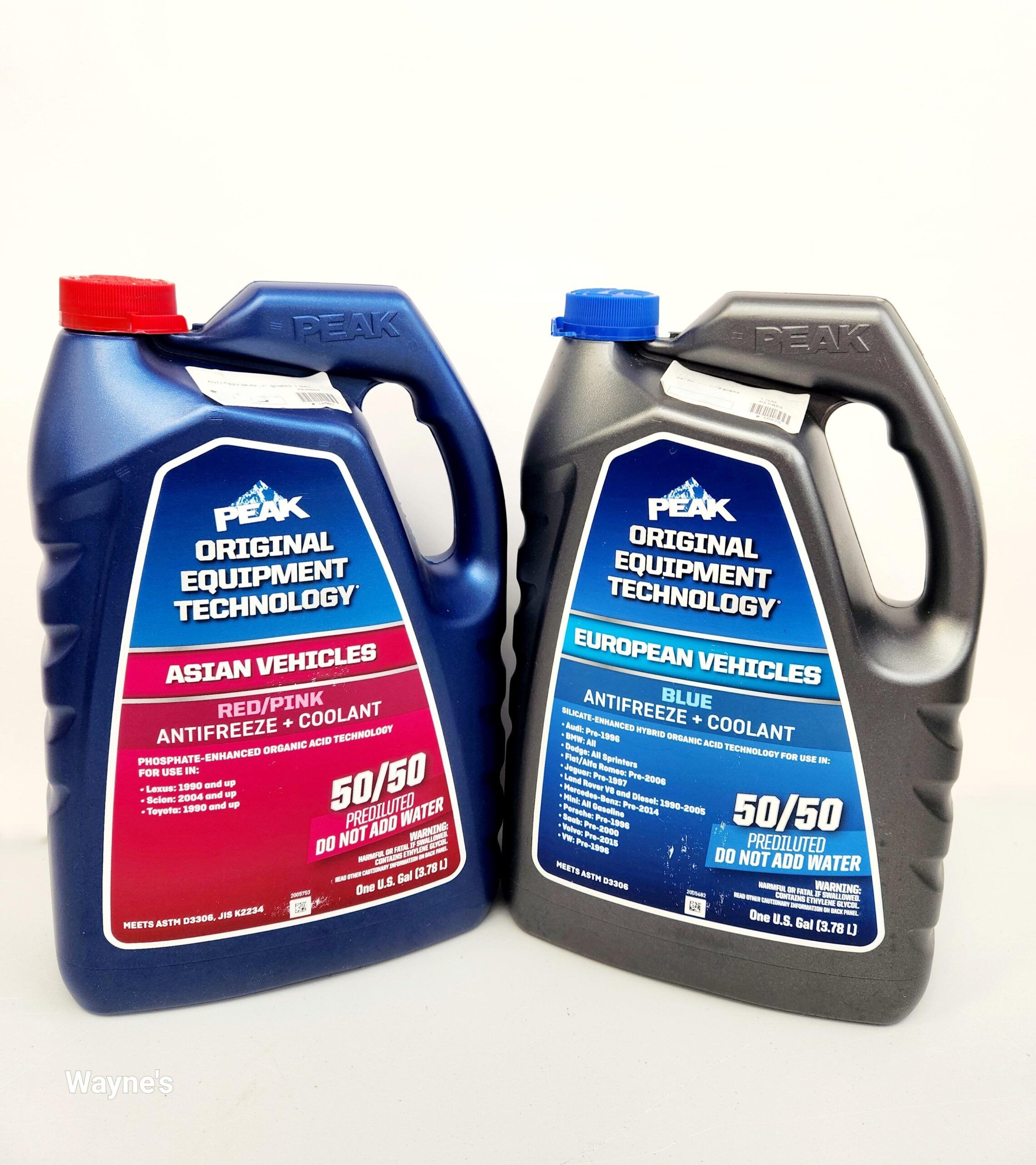Antifreeze + Coolant Asian Vehicles Red/Pink PEAK