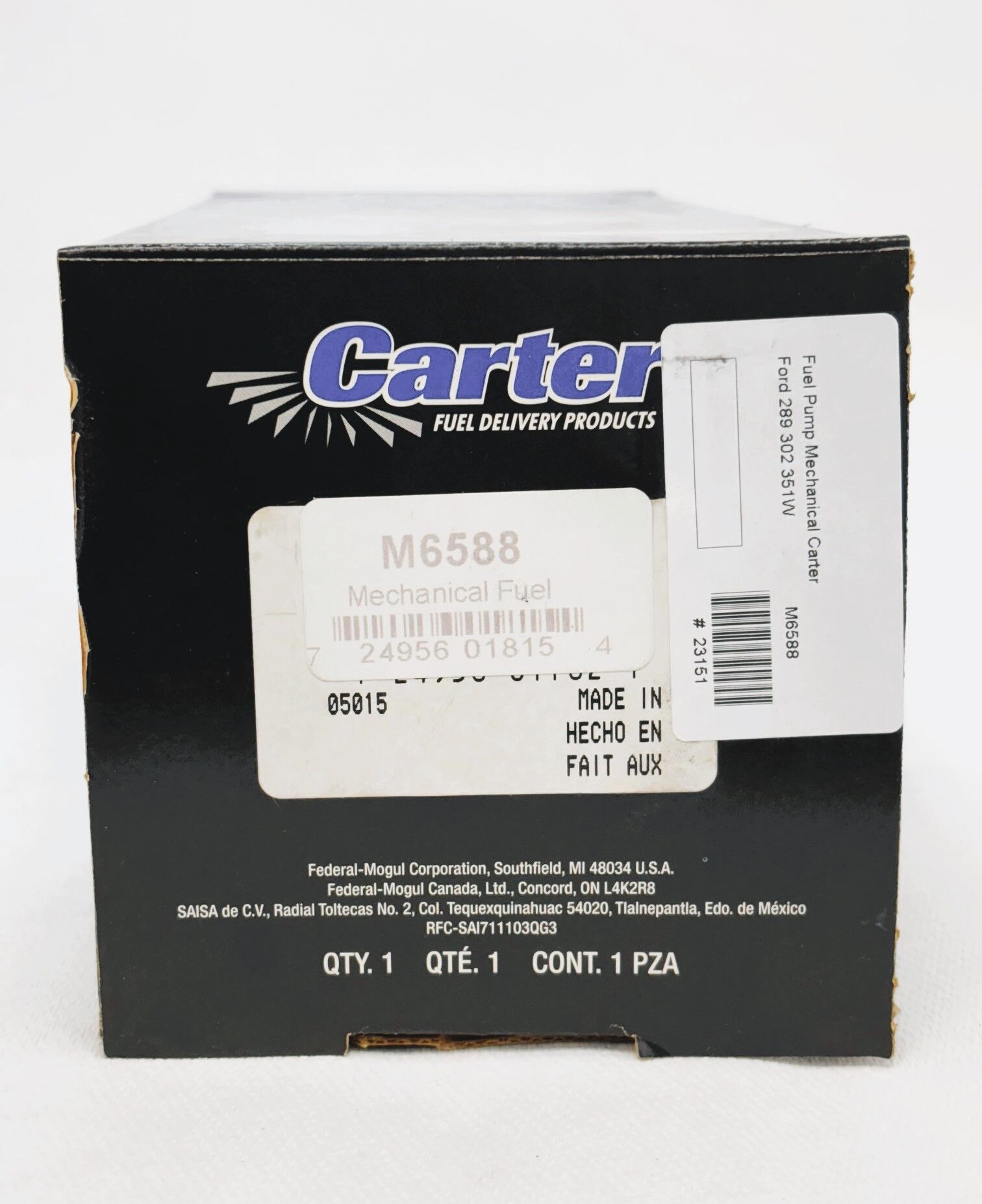 Mechanical Fuel Pump Carter M6588 - Image 7