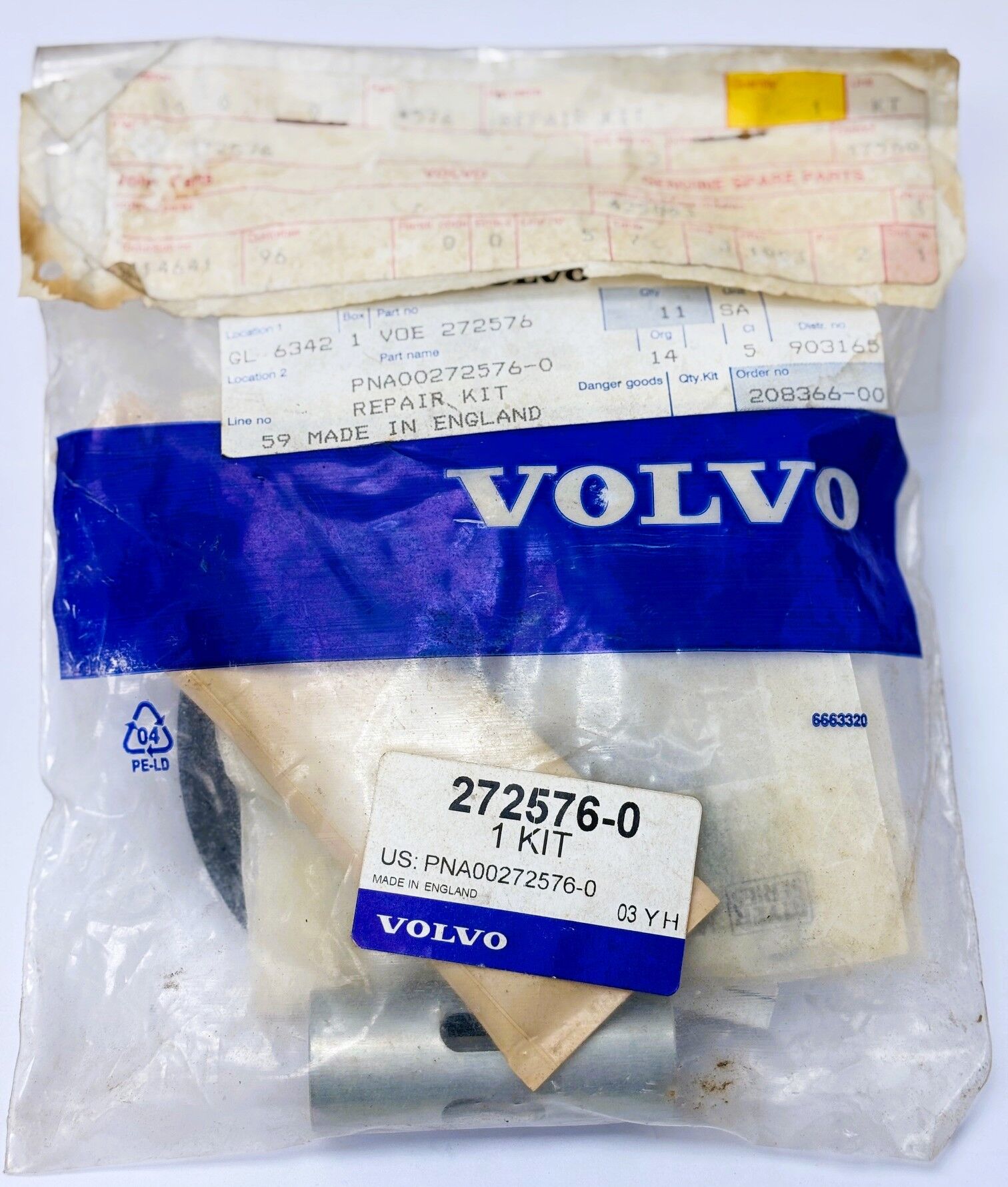 Repair Kit Volvo 272576-0 - Image 3