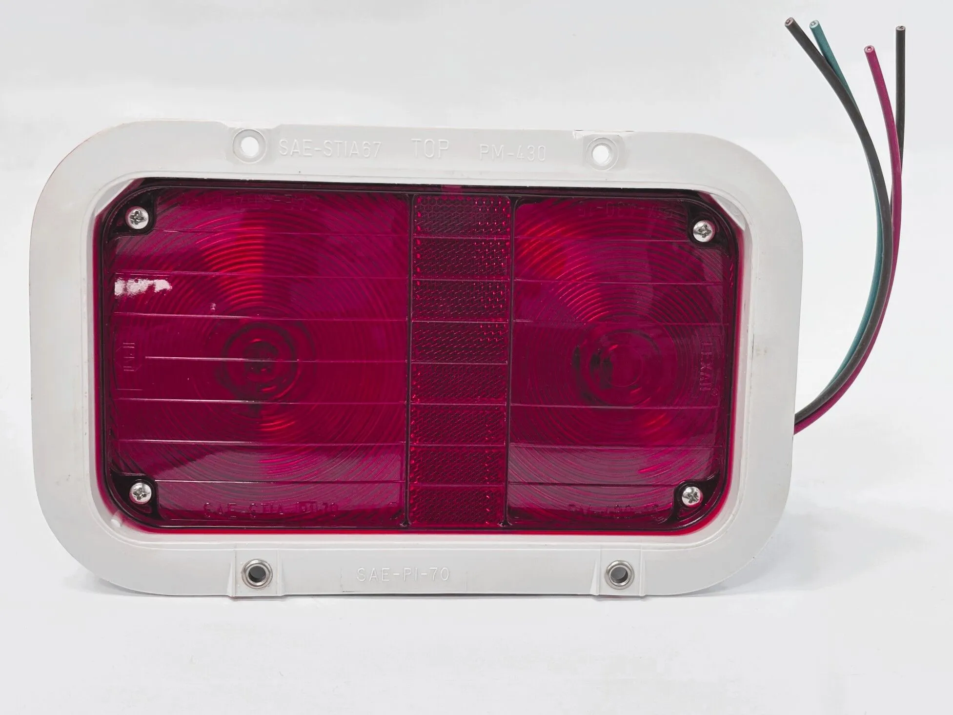 430R Rectangular Red Tail Light Peterson®
