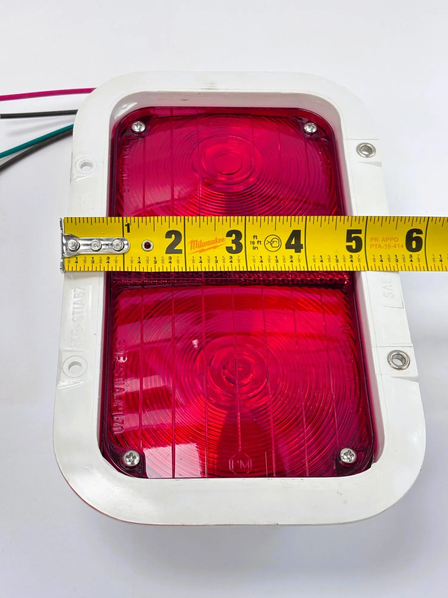 430R Rectangular Red Tail Light Peterson® - Image 8