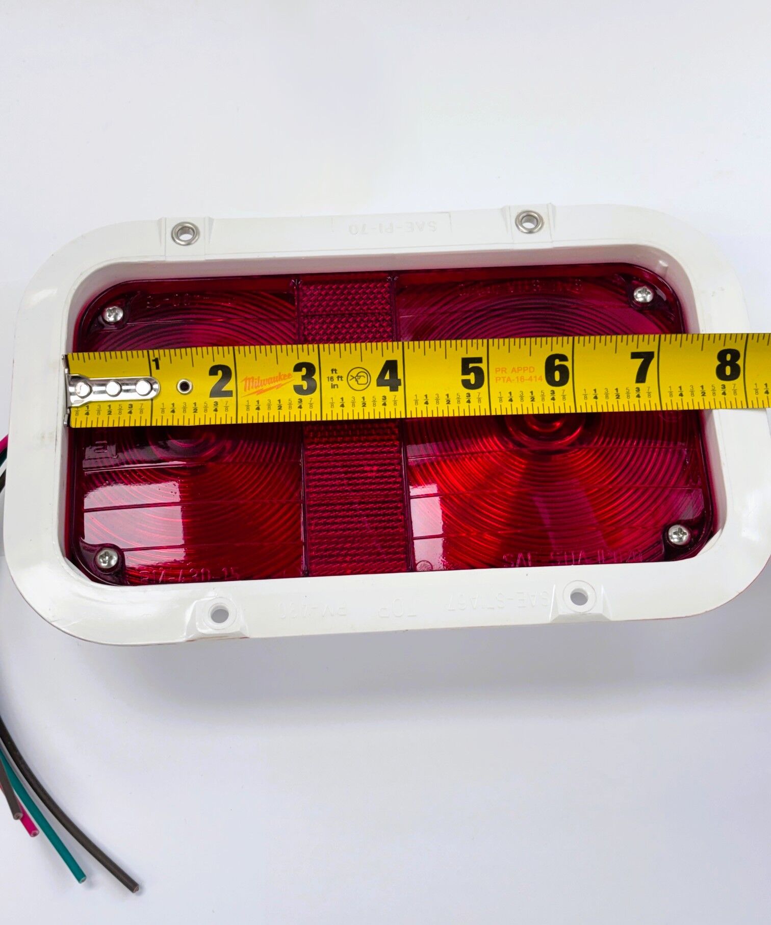 430R Rectangular Red Tail Light Peterson® - Image 9