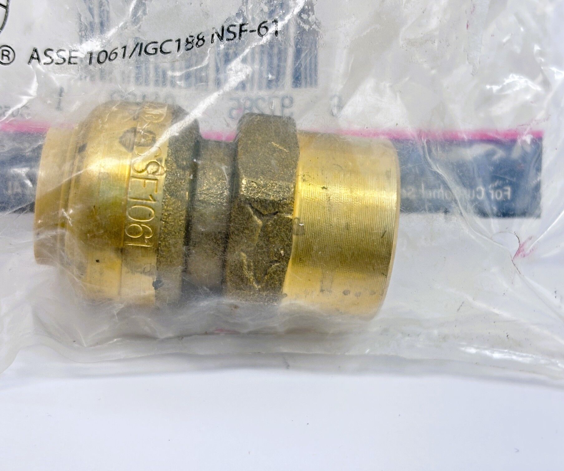 U072A 1/2 × 1/2 FNPT Straight Connector SharkBite - Image 3