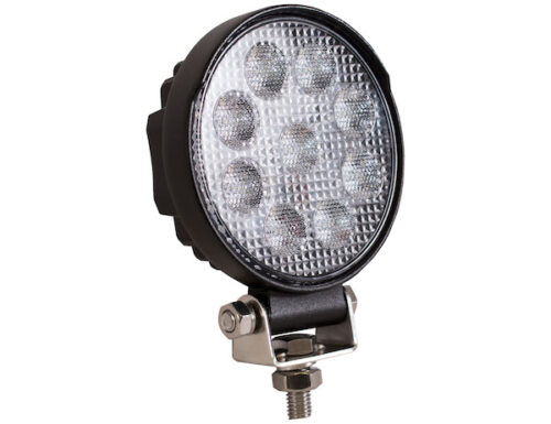 4 Inch Wide Round LED Clear Flood Light