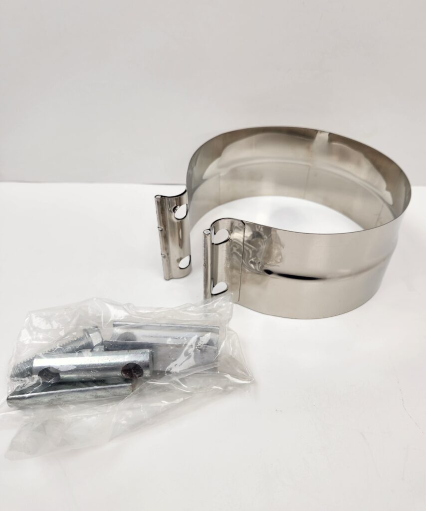 PreForm Stainless Steel 5" Exhaust Clamp Space Coast Group
