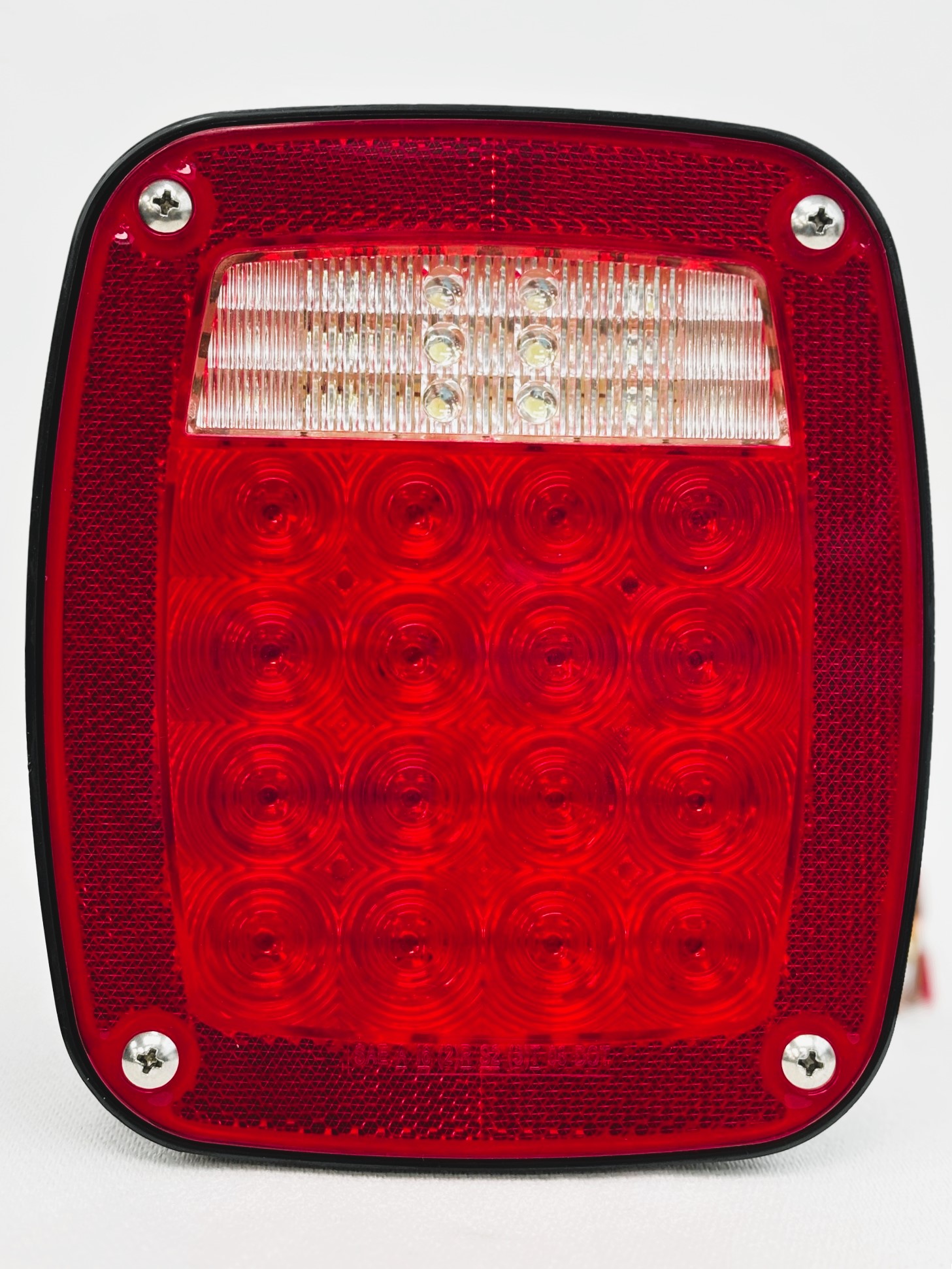 5.75" Red Stop/Turn/Tail Light Driver Side Buyers 5626738 - Image 2