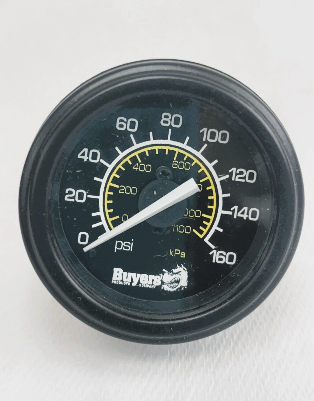 Buyers Products 2" Pressure Gauge With Backlight - 0-160 PSI, 1/8" NPT