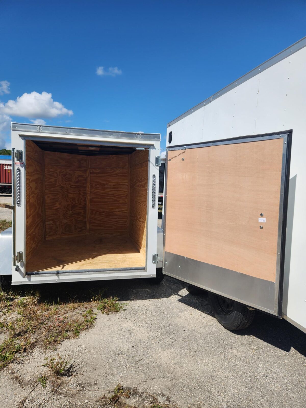 Enclosed 5 X 6 Lark Trailer - Space Coast Group