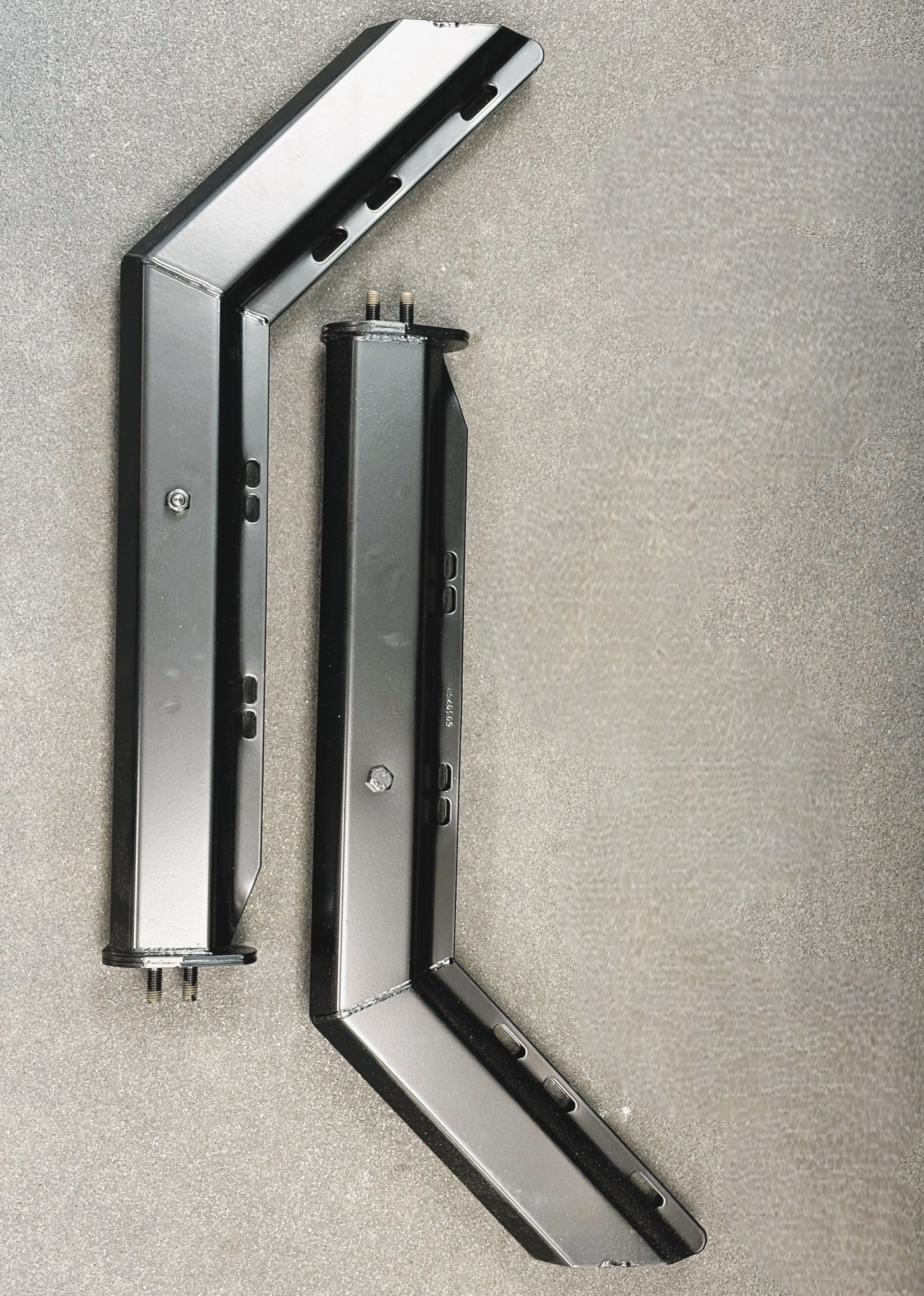 Angled Spring Loaded Type Mud Flap Hangers BettsHD