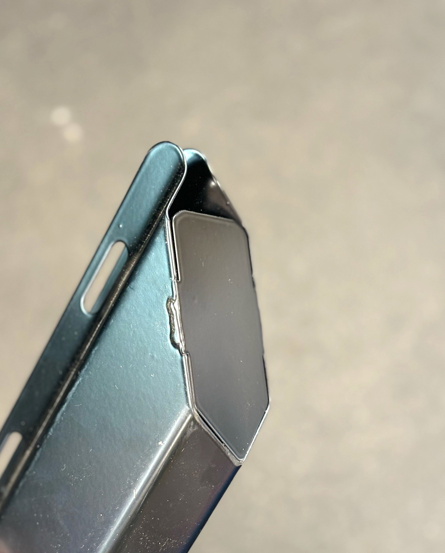 Angled Spring Loaded Type Mud Flap Hangers BettsHD B673025NTBK - Image 10