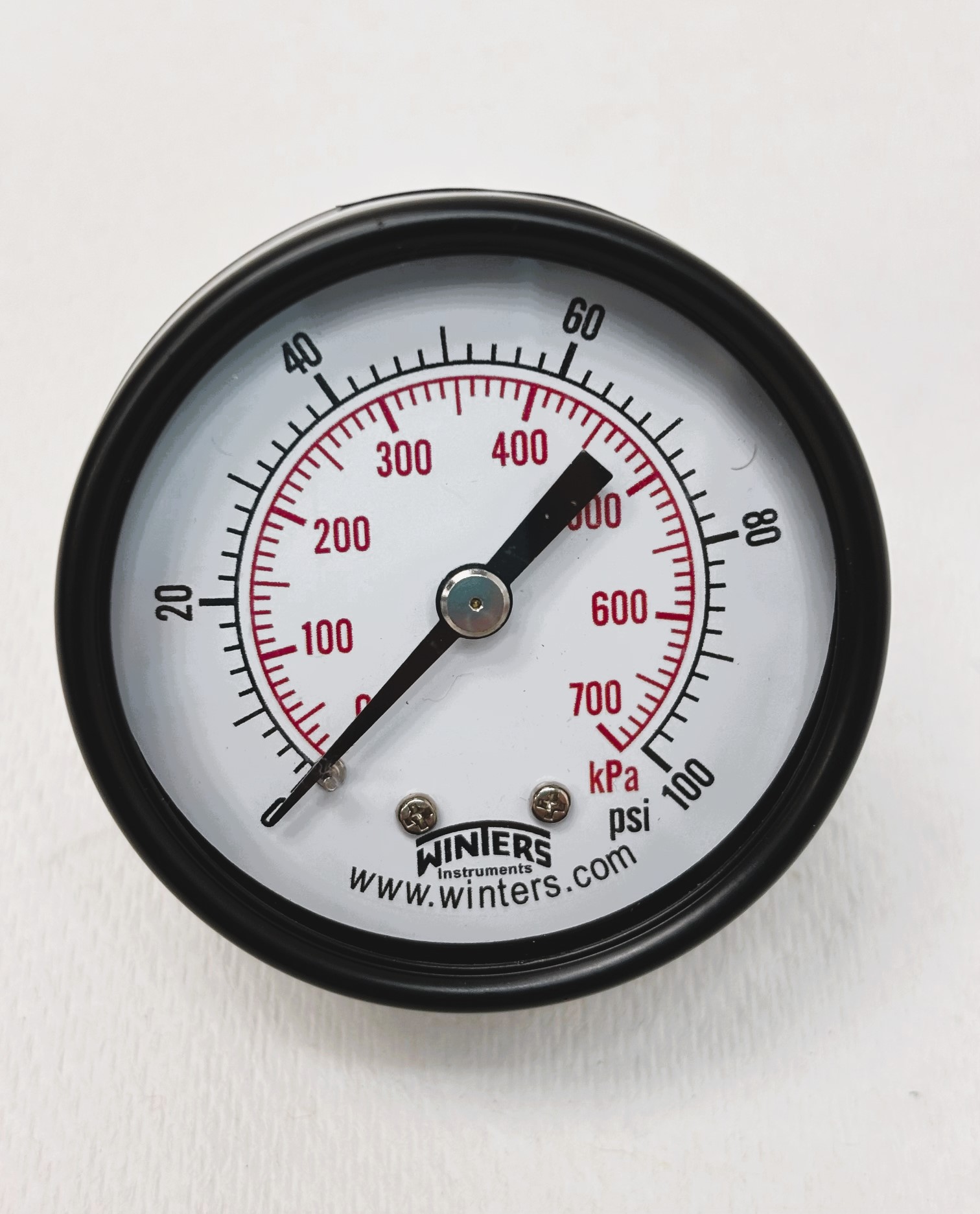 Pressure Gauge 0 to 100 PSI Winters PEM1407