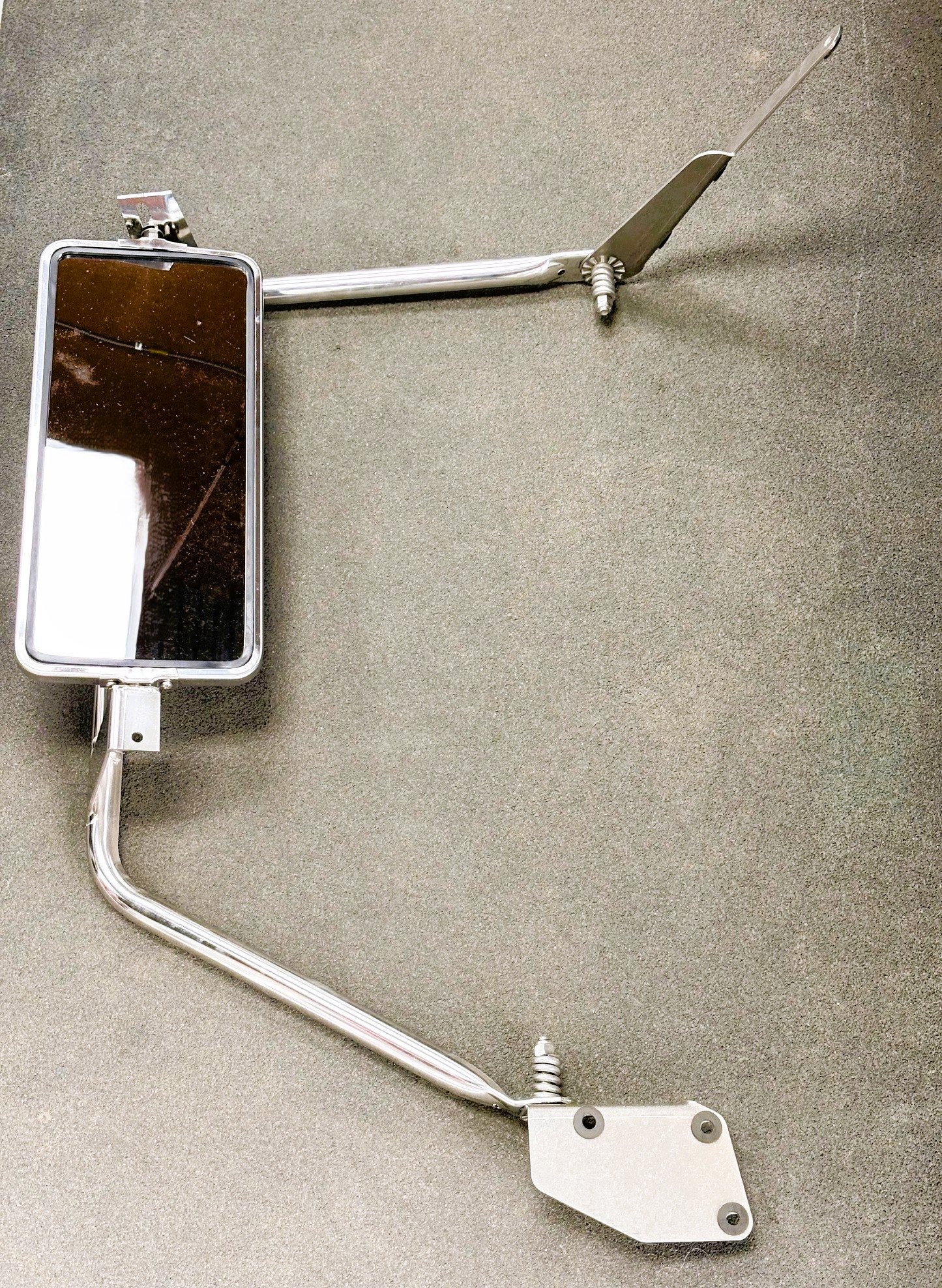 7" x 16" West Coast Mirror Assembly LH