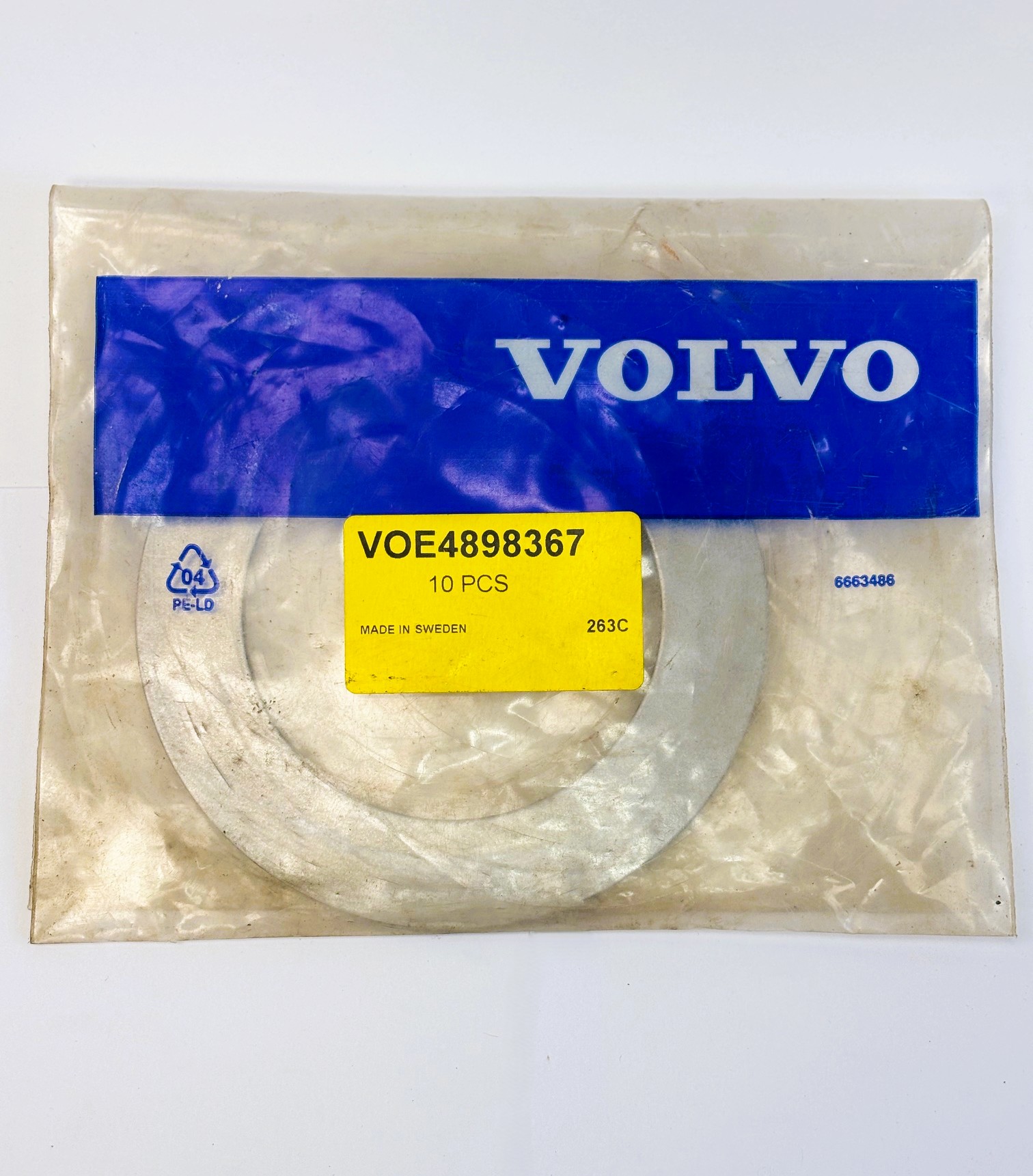 Shim Volvo 4898367