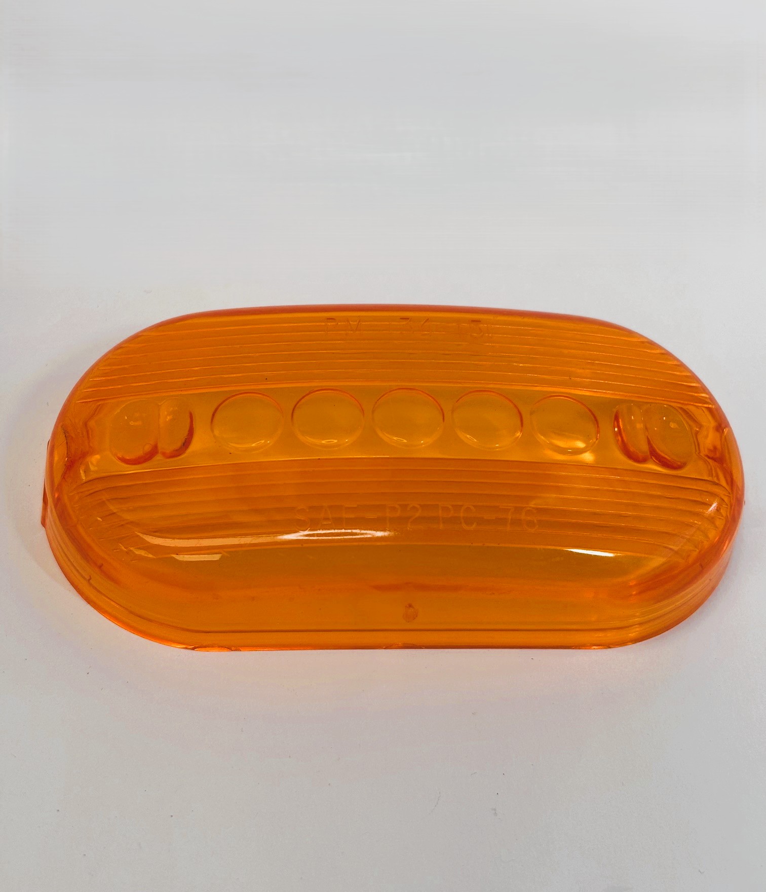 134-15A Amber Oblong Replacement Lens Peterson