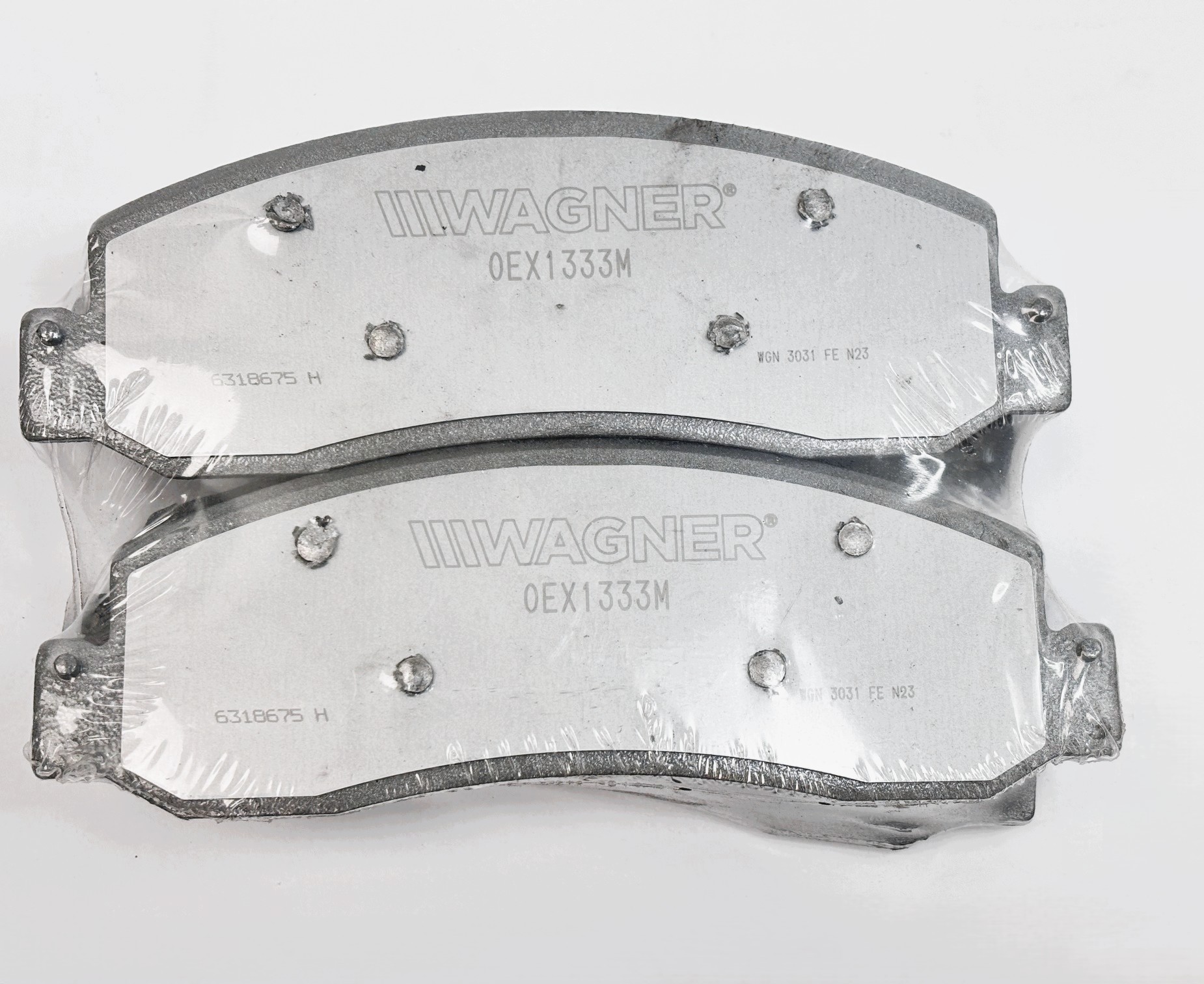 OEX1333M Semi-Metallic Front Disc Brake Pads Wagner® - Image 2