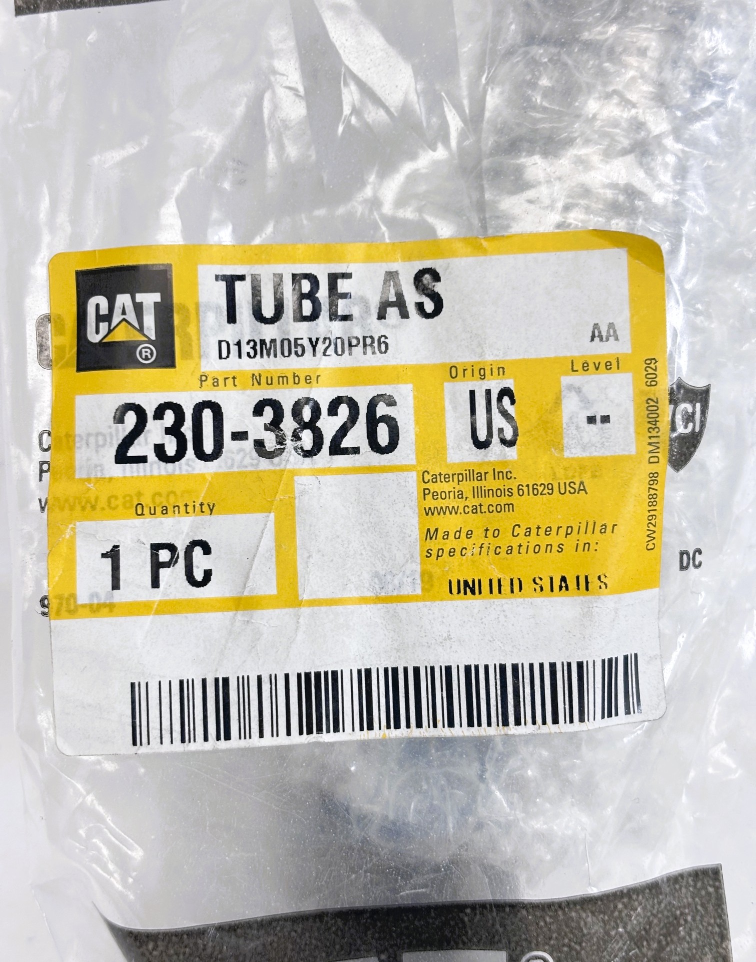 230-3826 Multiple Bend Turbo Oil Tube CAT® - Image 7