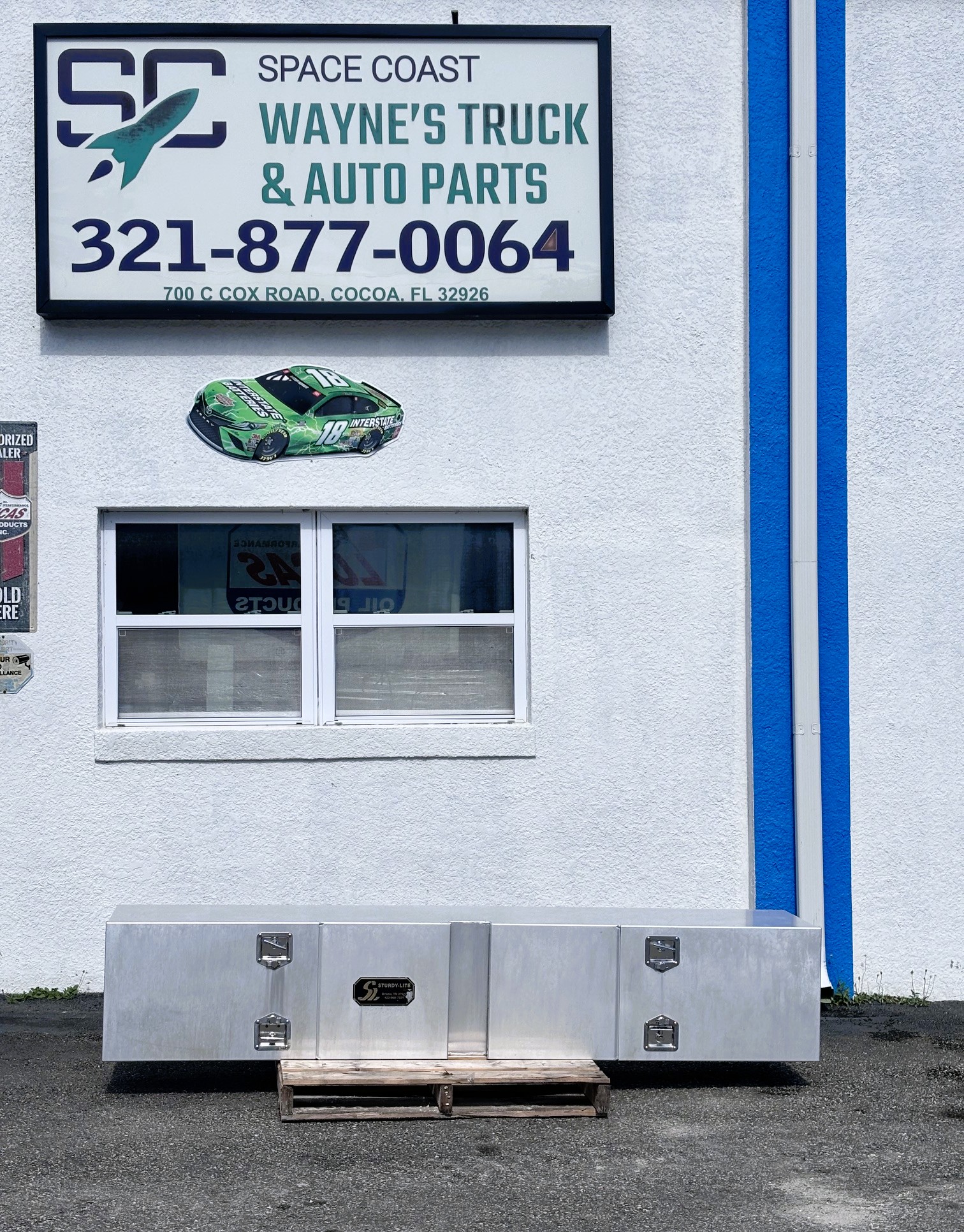 96"x18"x18" Aluminum Topsider Truck Box *AS IS*