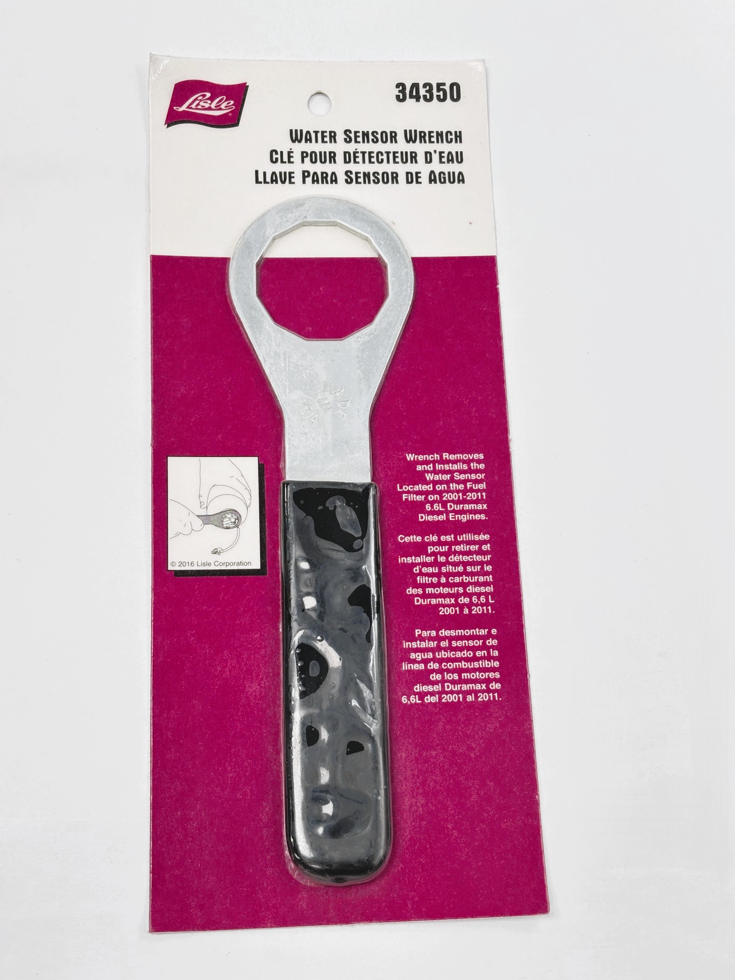 34350 Water Sensor Wrench for Duramax Lisle®