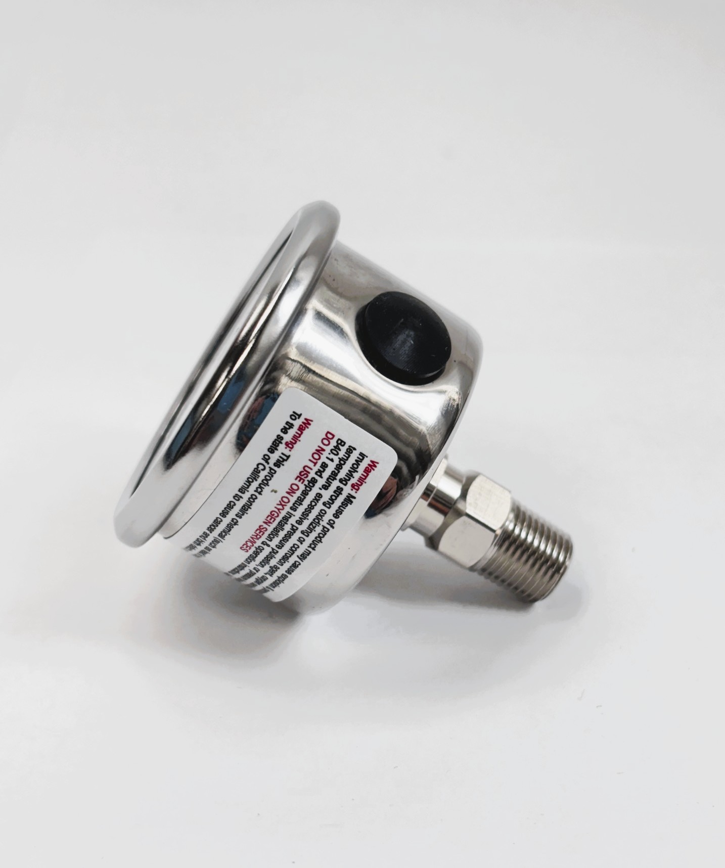 -30inHg 0 ~160 PSI Liquid Filled Pressure Gauge Carbo® - Image 2