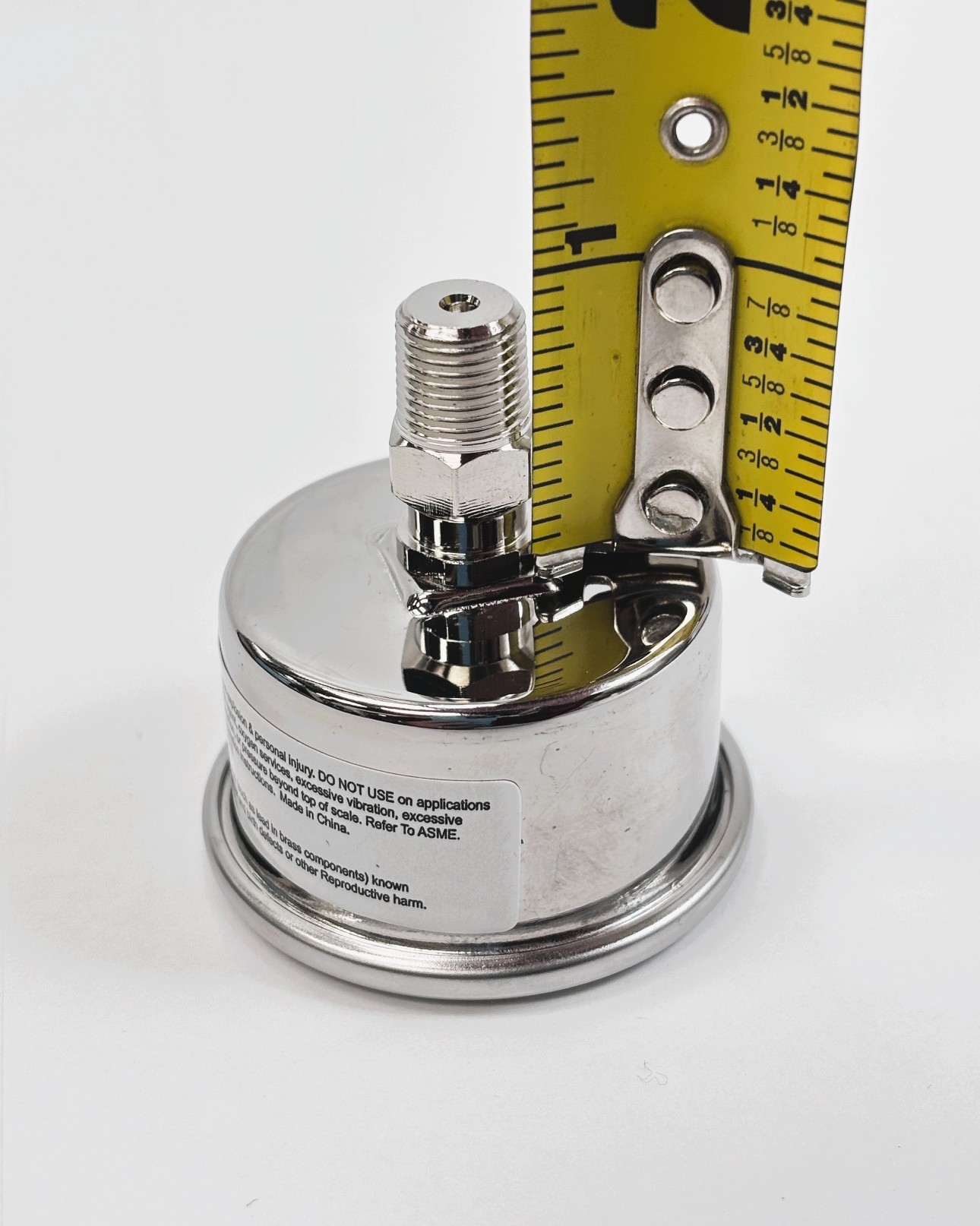 -30inHg 0 ~160 PSI Liquid Filled Pressure Gauge Carbo® - Image 4