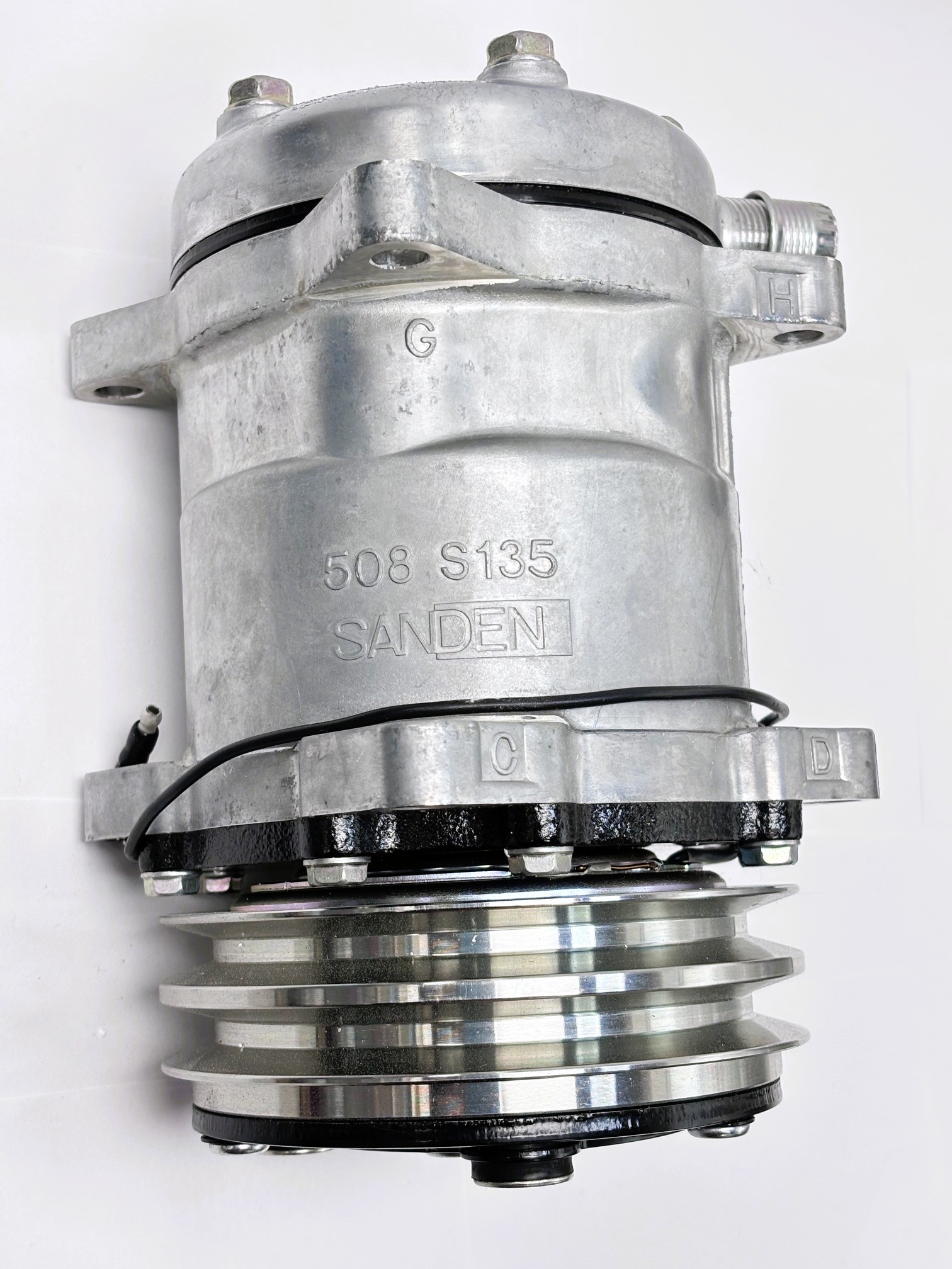 S6664 Air Conditioning Compressor SD5H14 Sanden® TruckAir® Parts 03-3405 - Image 5